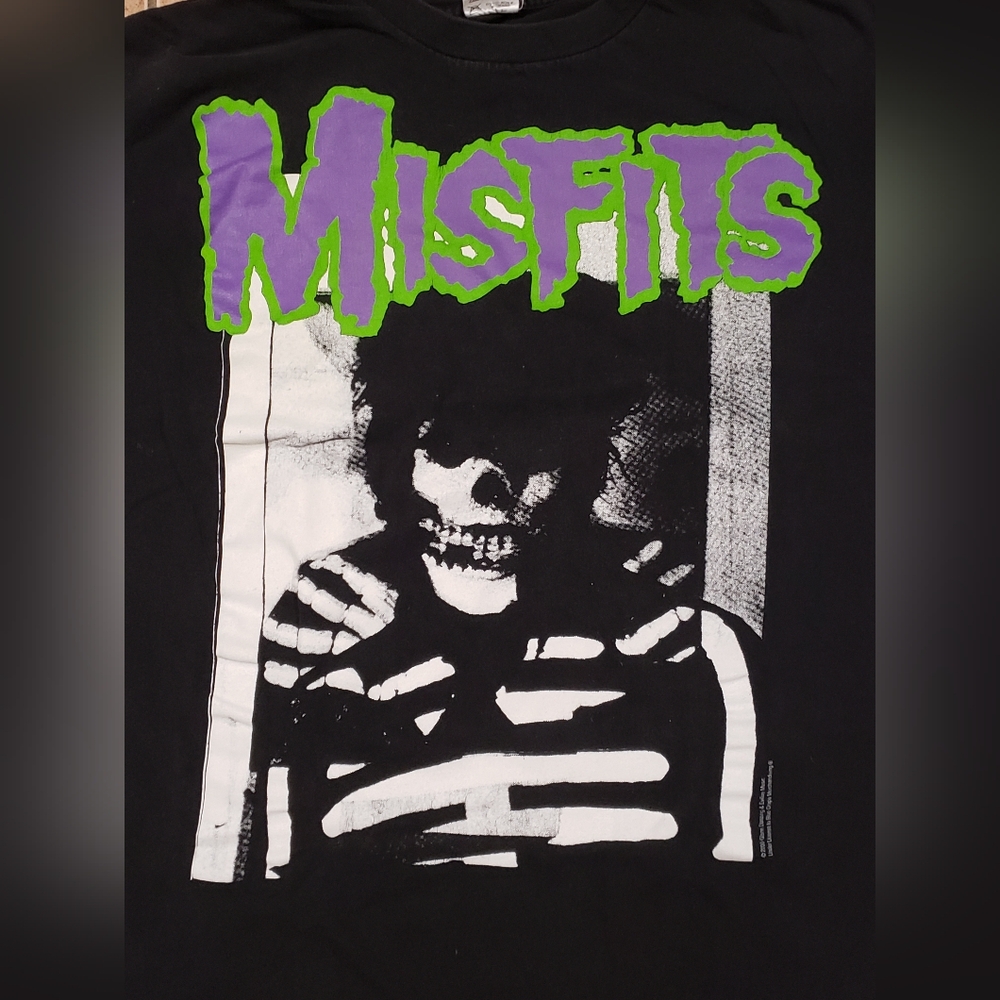 Vintage Retro Misfits Punk 2000 Y2k T shirt Used Good Shape (XL) Danzig Horror